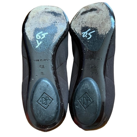 Donald J. Pliner Couture Women's Leather Flat Ballet Shoes Slip-On 2 Tone Sz 6.5 - Picture 4 of 8